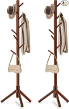 2 PCS Coat Rack, Freestanding Coat Rack by WANGMUXIA