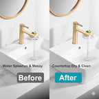Customizable Faucet Mat for Kitchen Sink: 30"L x 5.5"W DIY Irregular Bathroom - Image 6