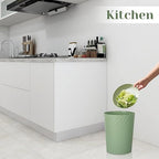 UUJOLY Bathroom Small Trash Can - Image 4