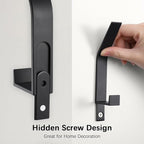 6 Pack Coat Hooks Wall Mount - Image 5