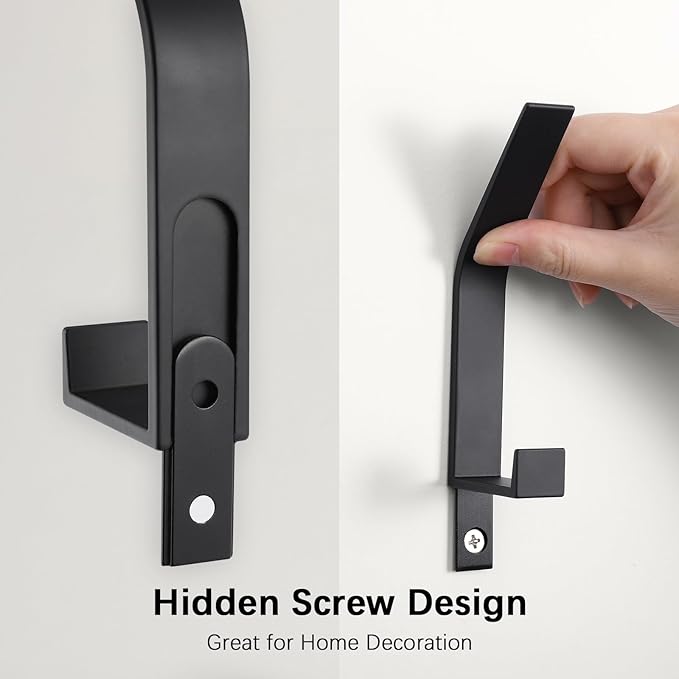 6 Pack Coat Hooks Wall Mount - Image 5