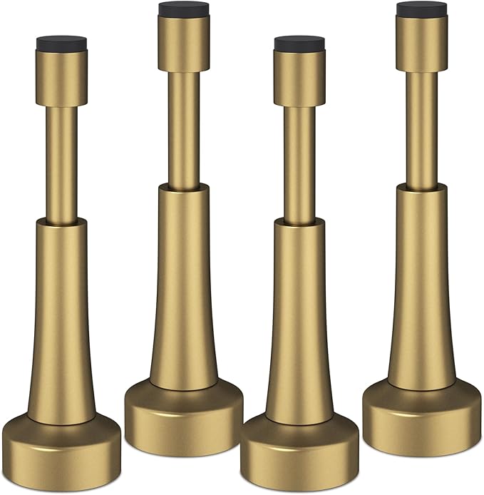 4PCS Spring Door Stoppers for Wall by brieieziy