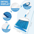 Broom Dustpan Brush Small Dust pan : Mini Broom and Dustpan Set Mini Dust pan - Image 5