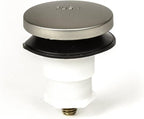 Toe Touch Bath Tub/Bathtub Drain Stopper Includes 3/8" and 5/16" Fittings - Image 2