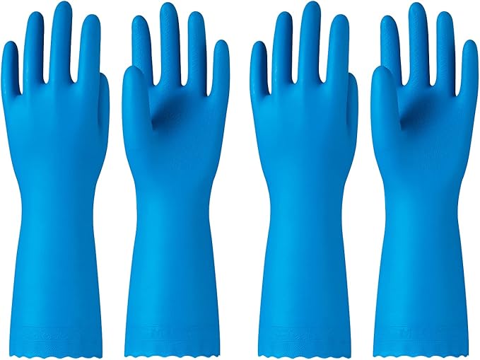 PACIFIC PPE 2 Pairs Reusable Dishwashing Cleaning Gloves by PACIFICPPE