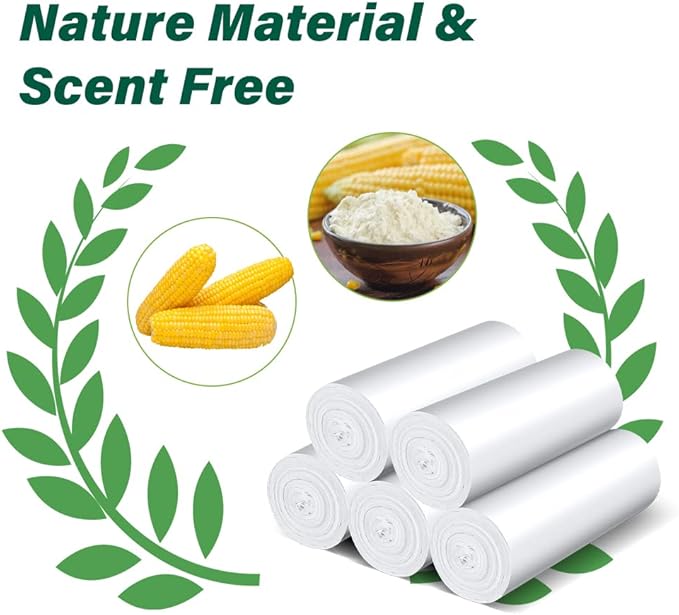 Inwaysin Ultra Thick & Strong Biodegradable Trash Bags - Image 4