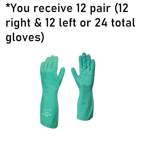 SHOWA 730 Nitrile Chemical Resistant Safety Glove - Image 3