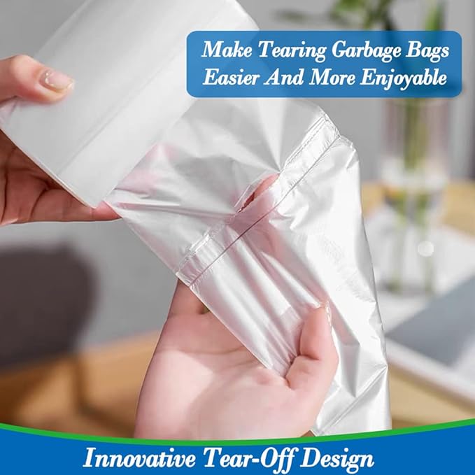 1.2 Gallon 350pcs Small Trash Bags - Image 7