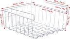 Lonians 2-Pack Under Shelf Hanging Storage Baskets - Image 2