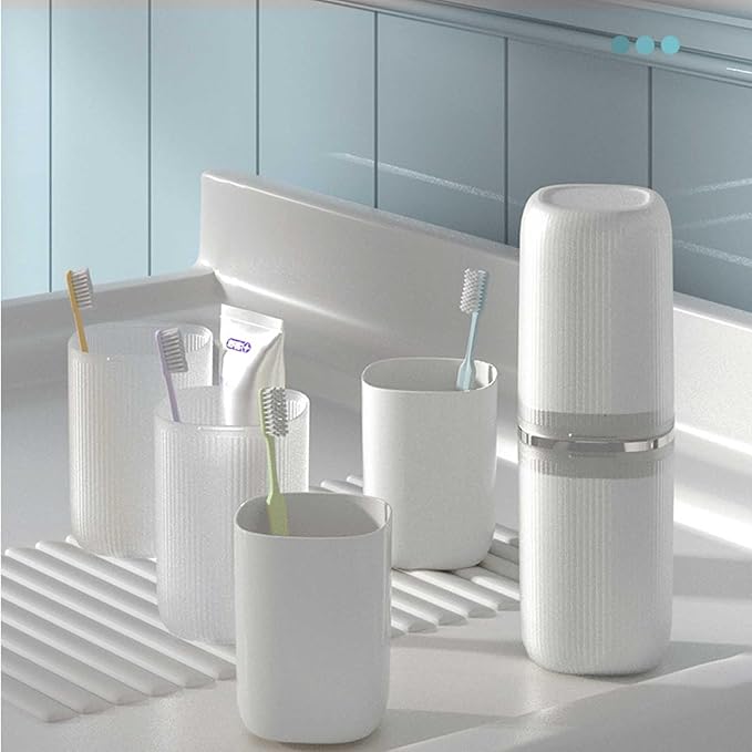 Toothbrush Travel Case Portable Travel Toothbrush Holder, Large Travel - Image 8