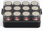 ALCYON Battery Organizer Storage Case, Battery Vault Box Container by ALCYON