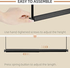 STORAGE MANIAC Adjustable Closet Rod Extender, Heavy Duty Space-Saving Clothes - Image 5