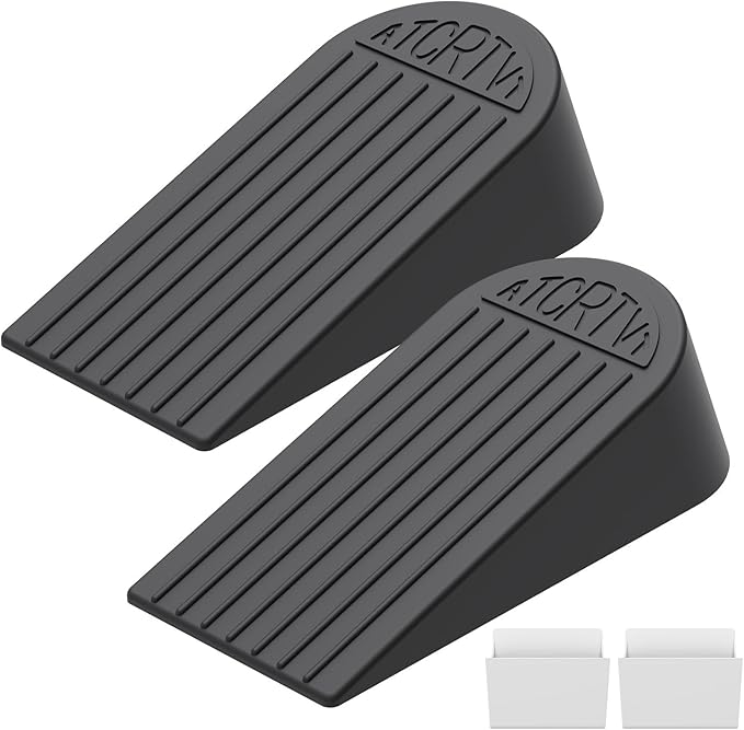 Rubber Extra Large Door Stoppers by Unknown