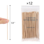 1200 Count 6 Inch Long Cotton Swabs - Image 2