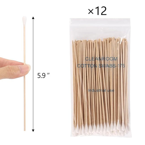 1200 Count 6 Inch Long Cotton Swabs - Image 2