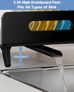 Dish Drying Rack, Thicker Premium Aluminum Frame and 304 Stainless Steel Plate - Image 4