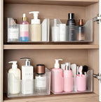 Acrylic Wall Mounted Storage Racks, Transparent Plastic Makeup Box Stackable - Image 7
