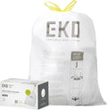 EKO 12.9 Gallon / 45-49 Liter, Extra-Strong Unscented Garbage Bags, by EKO