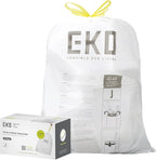 EKO 12.9 Gallon / 45-49 Liter, Extra-Strong Unscented Garbage Bags, by EKO
