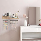 VINAEMO Jewelry Organizer Hanging Wall Mounted Jewelry Holder - Image 6