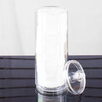Super Z Outlet Cosmetic Cotton Pad Rounds Holder Makeup Removers Clear Acrylic - Image 5