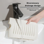 Kitchen Silicone Sink Splash Guard, 5° Slope Type Design Sink Mat, Sink Faucet - Image 4