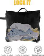 Mesh Laundry Bag Travel Bags-Small Hanging Wash Delicates Reusable Dirty Bag - Image 3