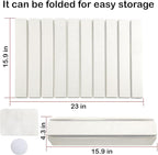 Large Stone Dish Drying Mats for Kitchen Counter, Water-Absorbent Collapsible - Image 2