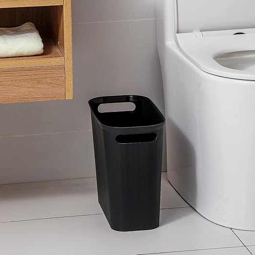 rejomiik Bathroom Small Trash Can Slim Garbage Can Wastebasket 3.5 Gallon - Image 4