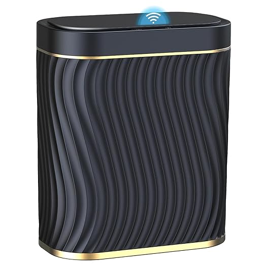 steo spce Automatic Motion Sensor Bathroom Small Trash Can by steo+spce