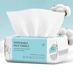 Face Towels, Disposable Face Towel 100 Count, Makeup Remover Dry Wipes by Unknown