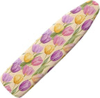 Tulip Ironing Board Covers Standard Size Soft Ironing Board Dust Cover Home by KUIFORTI