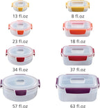 Joseph Joseph Nest Lock 16-piece Plastic BPA Free Food Storage Container Set - Image 3