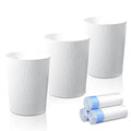 UUJOLY Small Trash Can Wastebasket Garbage Can Container Bins by UUJOLY