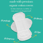 Organic Cotton Cover Tween & Teen Period Pads | Ultra Thin Pads - Image 2