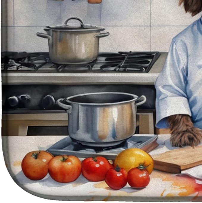Caroline's Treasures DAC6342DDM Wirehaired Pointing Griffon The Chef Dish - Image 4