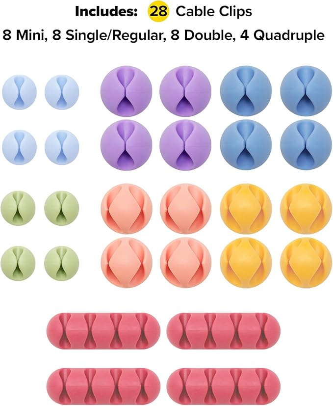 Wrap-It Storage Cable Clips - Image 3