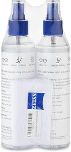 ZEISS Lens Care Pack – 2x 8oz Streak-Free Lens Spray and Microfiber Cloths - Image 4