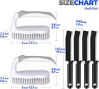 Scrub Brush - 6 Pack, Scrub Brushes - Image 2