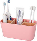 Toothbrush Holders for Bathrooms, Bamboo Tooth Brush Holder by Heagoale
