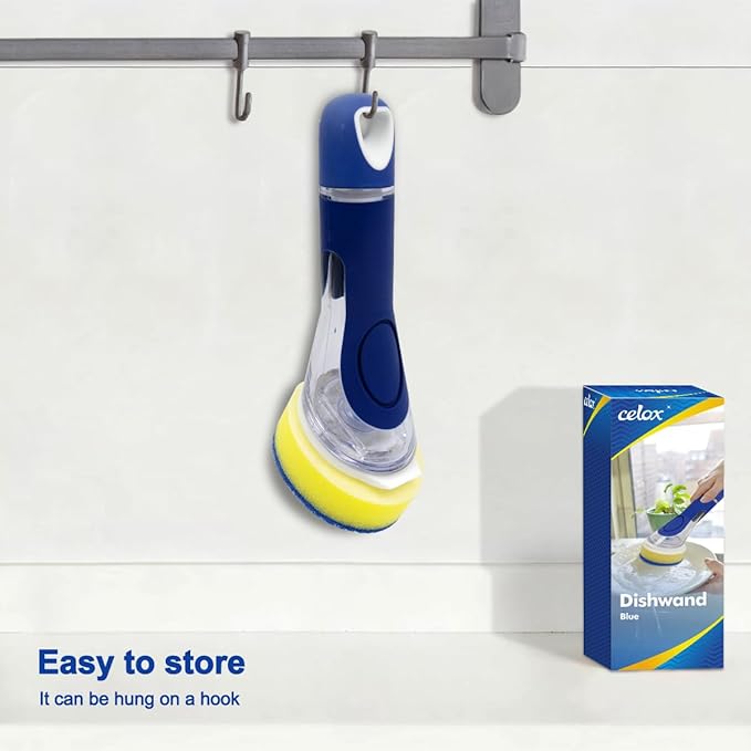 CELOX Dish Sponge with Handle, Dish Sponge with Soap Dispenser - Image 7