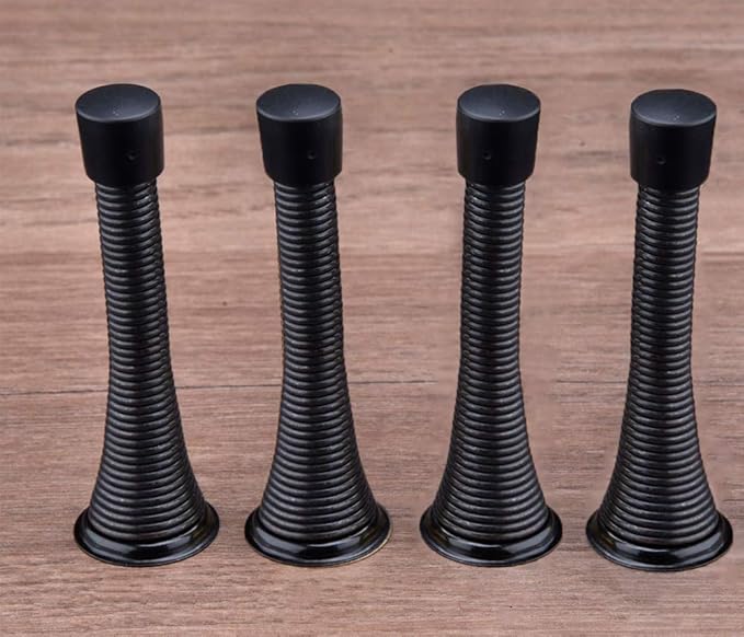 16 Pack Spring Door Stops 3 1/4 Inch Flexible Heavy Duty Spring Door Stopper - Image 6