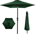 Best Choice Products 10ft Outdoor Table Compatible Steel Polyester Market Patio Umbrella w/Crank and Easy Push Button Tilt by BestChoiceProducts