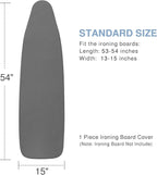 Ironing Board Cover and Pad, Standard Size 15x54, Thick Padding, Elastic Edge - Image 5