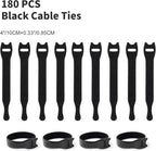 OneLeaf 180PCS Reusable Cable Ties, Data Centers - Image 4