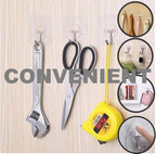 Adhesive Hooks, 20 Packs, 33lbs/15kg Premium Heavy Duty Wall Ceiling Hooks - Image 5