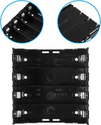 6pcs 18650 Battery Case Holder 4 Slots X 3.7V 18650 Battery Storage Box - Image 4