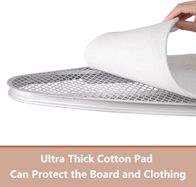 SheeChung Ironing Board Pad Only, Fit Ironing Boards Up to 57"x21", Cut to - Image 3