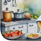 Caroline's Treasures DAC6242DDM English Bulldog The Chef Dish Drying Mat - Image 4