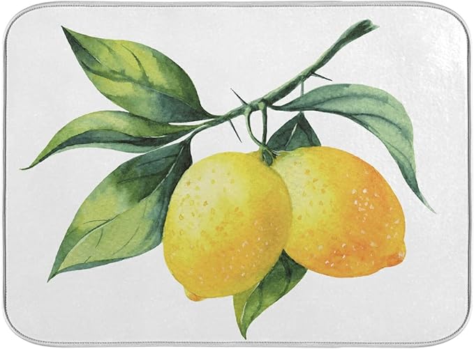 Absorbent Dish Drying Mat for Kitchen Counter by BEEPLUS